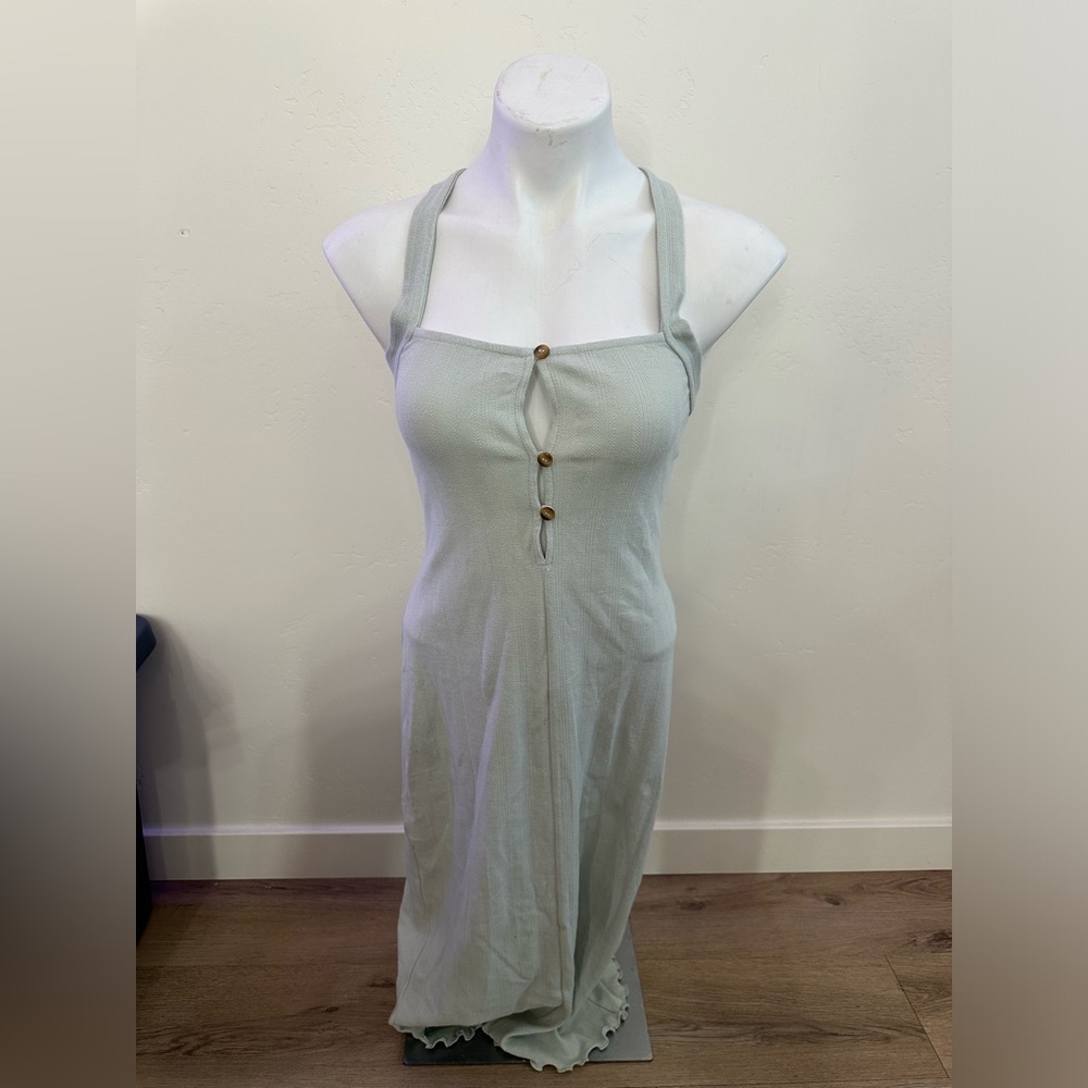 green revolve dress